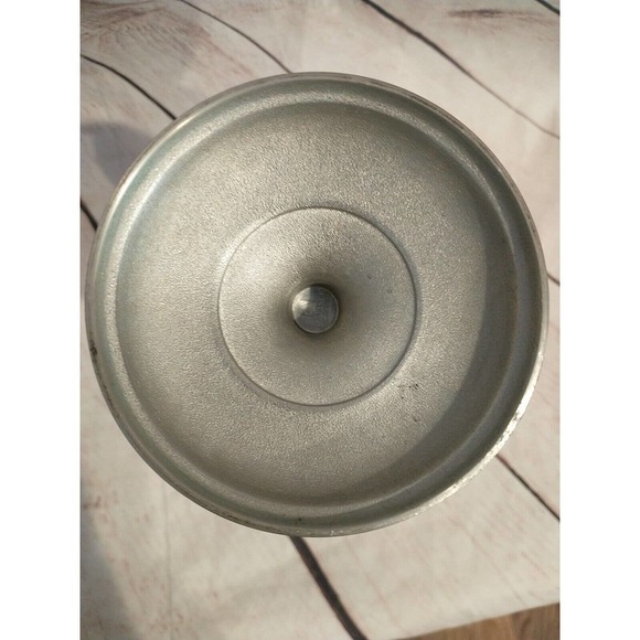 TUMASEK PEWTER Vase Chalice Mug Cup Wine goblet floral etched Malyasia - Picture 6 of 7